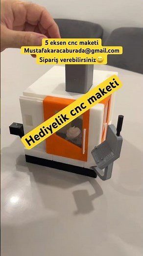 5 eksen cnc maketi - Hediyelik eşya