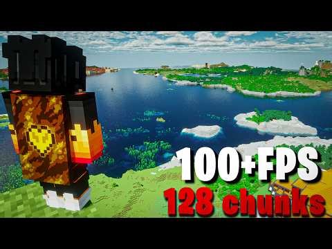 Minecraft at 128 Chunk Render Distance… This Shouldn’t Be Possible