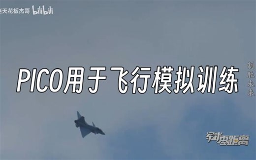 PICO用于飞行模拟训练