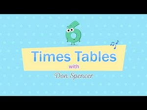 Don Spencer - Six Times Tables (Official Animated Video)