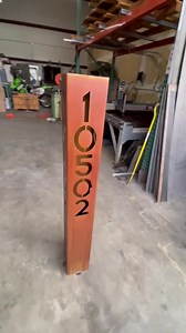 Address Sign - Yard Address Sign - Rusted - Three Sided Address Numbers - Custom Address Sign - Address Sign for Driveway | House Numbers - Etsy