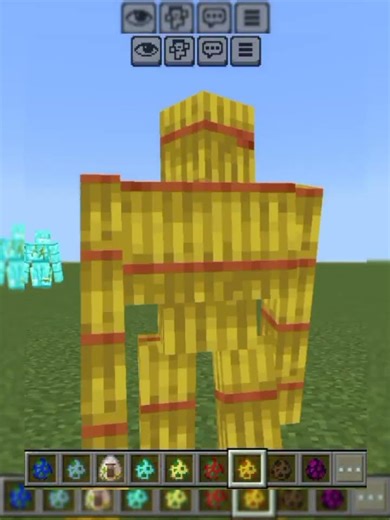 golems hacking mod 😂 ||minecraft|| #golems #mod #minecraft #hacker #gamingbyankush #subscribe