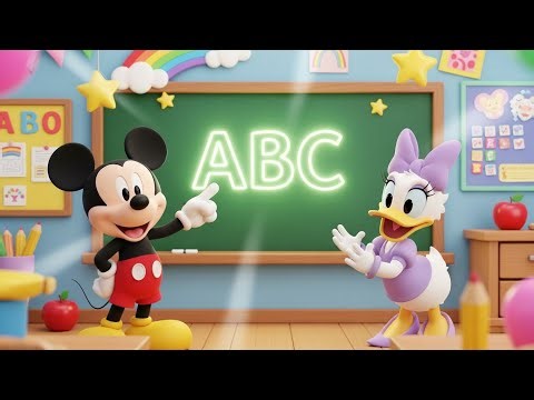 Mickey Mouse & Daisy Teach ABCs 📚 Fun Educational Cartoon for Kids