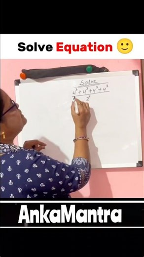 Solve the Equation 🙂 | #maths #shorts #algebra