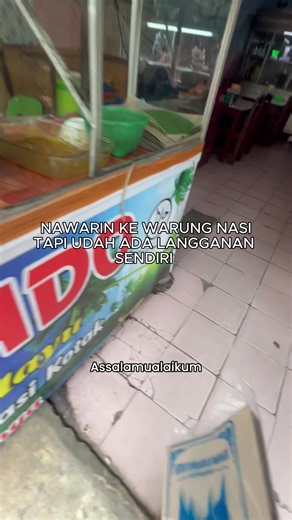 Nawarin ke warung ternyata udah ada langganan #sales #kianasales #salessinarbundo #kertasnasisinarbundo #ptkaruniagloballestari