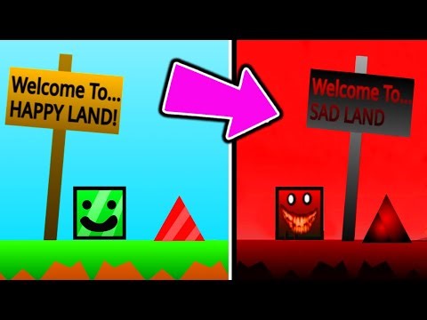A Horror Game Inside A Scratch Platformer Game...