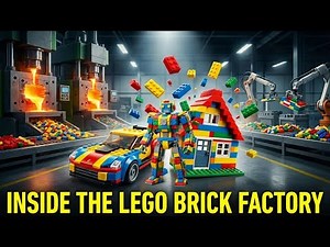 Inside the LEGO Brick Factory — How LEGO Bricks Are Made Step by Step (Full Process)