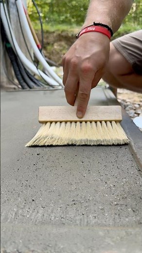 Finishing a Concrete Pad! #diy #tools #construction