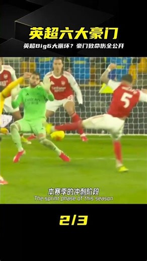 阿森納曼城全中槍！英超六大豪門致命問題全解析…這隊竟然最慘！ #足球赛事 #足球球员 #欧洲杯 #中国足球 #进球瞬间