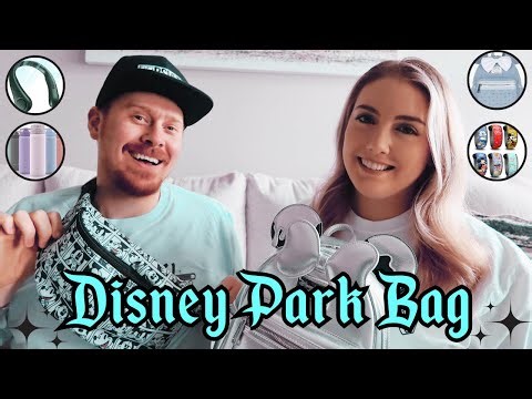Disney Park Bag Essentials - What's In Our Park Bag