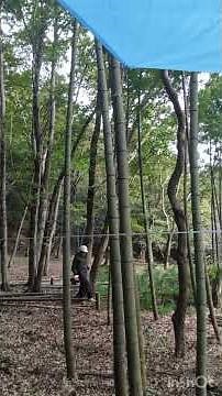 竹を切る作業をやりました。この後は竹の根を取り除きます。