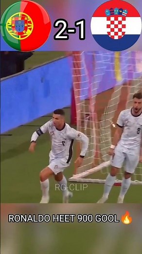 Cristiano Ronaldo 900th Goal Celebration! 🐐 | Portugal vs Croatia 2-1 Highlights#cr7#shorts#ronaldo