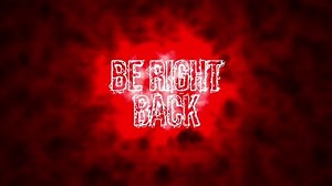 Be right back stream overlay