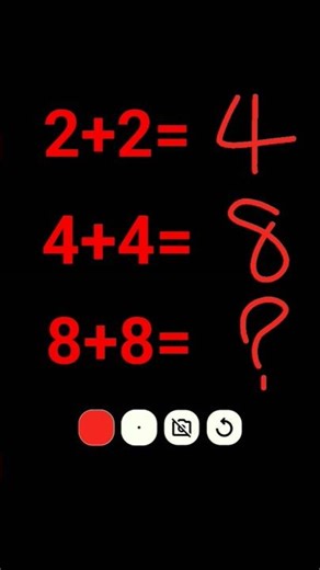 2+2=4,4+4=8,8+8=I don't know #memes