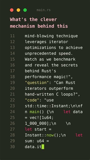 🚀 Rust Pro Secret: json\n{\n "title": "Rust's Zero #rusttips #coding #shorts