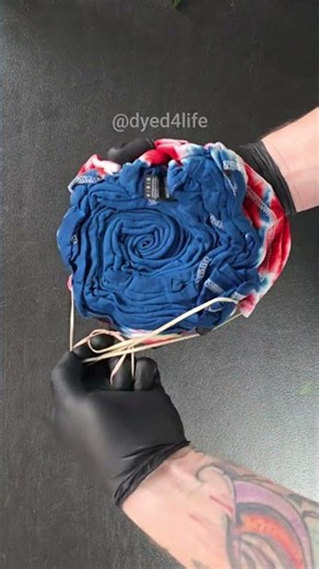 These colors dont run. Red, white and blue tie dye