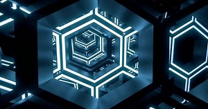 Immersive 3d Loop Animation Futuristic Hexagonal Stock Footage Video (100% Royalty-free) 3625217335 | Shutterstock