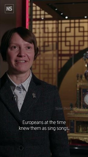 Antique clocks from China's Forbidden City🕰️✨️⁠