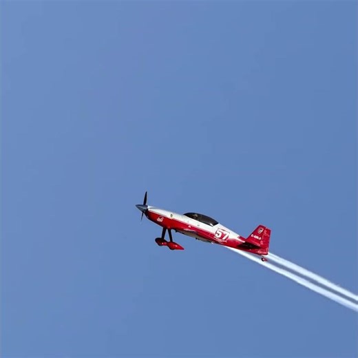 Harmon Rocket II (C-GRLO) Producing A Contrail
