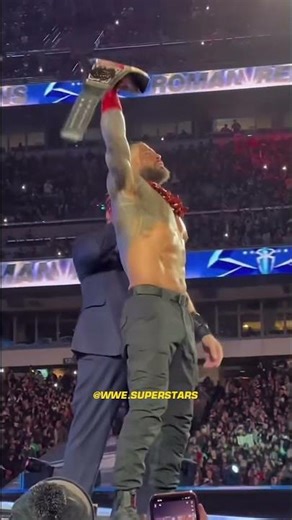 Pyros for Roman Reigns at Wrestlamania 40 was Insane