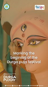 For many, Mahalaya means waking up at dawn to listen to Birendra Krishna Bhadra’s "Mahisasura Mardini". It's also the day when artists paint Maa Durga’s eyes in the sacred ritual of “Chokshudan”. The end of the day marks the beginning of “Devipokkho”. [Mahalaya, Chokshudan, Devipokkho, Durga Pujo 2025, Experience the Feeling, Come to Bengal, UNESCO Intangible Heritage] #DurgaPujo #Mahalaya #WestBengalTourism #OnlyInBengal #DepartmentOfTourismWestBengal #ExperienceBengal | Tourism Department, Gov