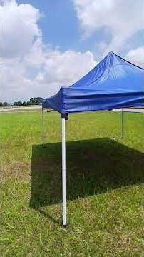 Don't Make a Mistake When Dismantling a Folding Tent, Follow These Steps