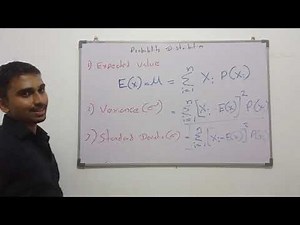 Expected Value,Variance ,standard Deviation