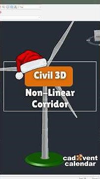 CADvent Day 19 - AutoCAD Civil 3D: Non Linear Corridors