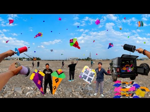 Snake Kite Flying 2026 + New Kite Stash & Kite Fight | Kite Video | Ansh Khajuria