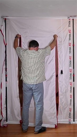 ZipWall® ZipSheet™ - Remodel Happening… Life continuing