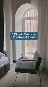 Looking to refresh your windows with timeless style? Here are 5 classic window treatment ideas that suit any décor, from cozy kitchens to elegant living rooms. Whether you want to add a touch of luxury, maximize natural light, or embrace a rustic charm, these window treatments offer a perfect blend of function and beauty. 🪟 ✔️ Sheer Curtains: Timeless and versatile; diffuse light or pair with opaque curtains for privacy. ✔️ Café Curtains: Perfect for adding charm while maximizing natural light 