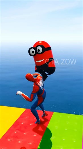 GTA v spider man PS4 epic water Ragdolls