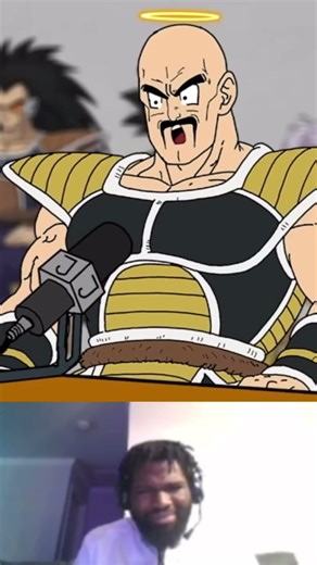 YOURE GHOST NAPPA #anime #shorts #dbz #gaming