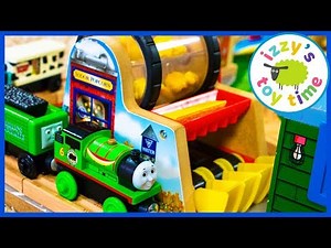 Thomas and Friends FOOD TRACK! Popcorn Factory! Fun Toy Trains