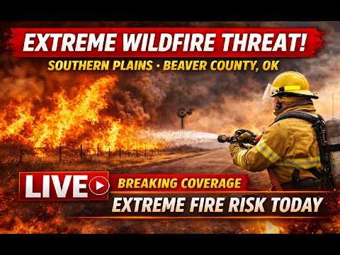 Dangerous Wildfires in the Southern Plains | BRANDON MONTGOMERY | Live Stream Archive