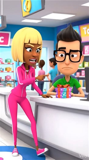 😆 "Karen At Customer Service" - Learning Prompts For AI. #shorts #animation