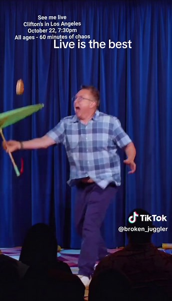 Live Pickle Juggle Trick — He’s Alive!