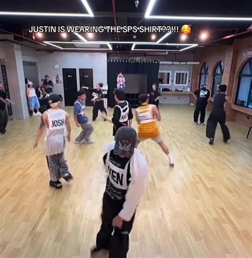 Justin Wearing SPS Bulan Shirt