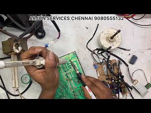 LG DC Inverter ac outdoor pcb CH29 2*9 light blinking problem