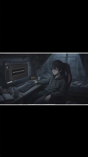 Raat 3 Baje Deep Web Browsing | Don't Look Behind | True Scary Story #shorts #horror #viral