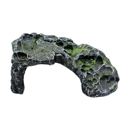 Almencla Tank Hideout Aquarium Tank Decoration for Betta Small Lizards 16cmx9cmx6cm - Walmart.ca