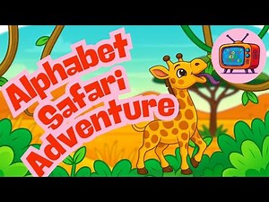 Alphabet Safari Adventure 🦁 | Learn the Alphabet A-Z with African Animals | Fun Preschool ABC Song