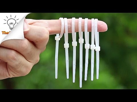 12 Zip Tie Life Hacks