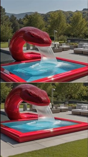 Giant Snake Pool Inflatable 😲 | Crazy Summer Fun Idea!