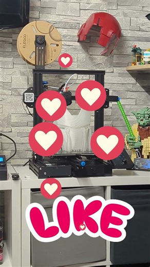 3D Printed Arc Reactor Actually Glows #3dprinting