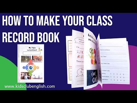 How to make your class record book