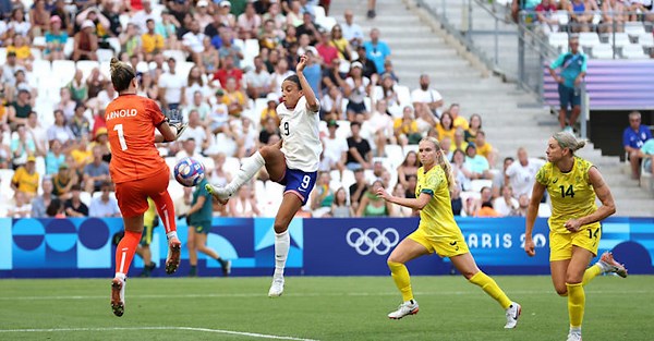 USA defeat Australia 2-1 in women's football at the Paris 2024 Olympics | Watch highlights