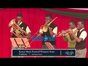 I Went Alliance! Amazing Performance by Alliance High School Brass Band at State House Nakuru