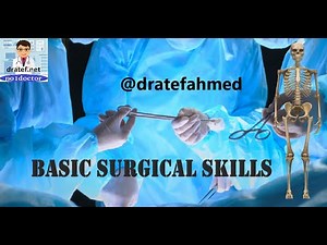 Basic surgical skills/Free Surgical Skills Course/Surgical Instruments And Theater/Surgical Stitches