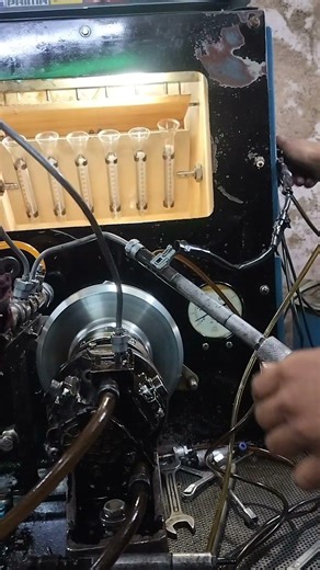 common rail fuel injector testing like #trending #online #machine #mechanic #depending #fbreels